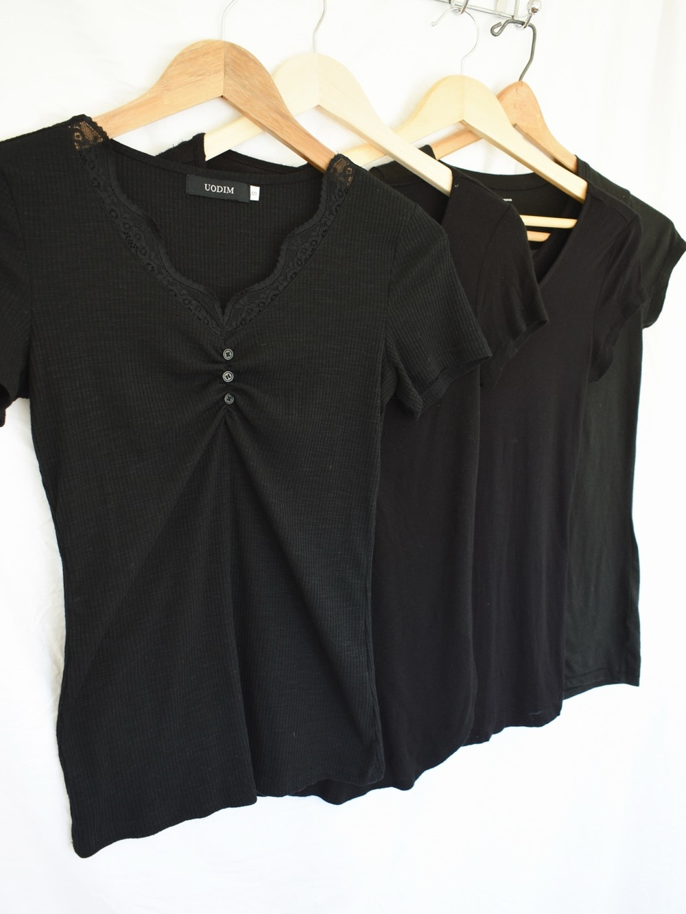 Short Sleeve Black Top Bundle | Size S